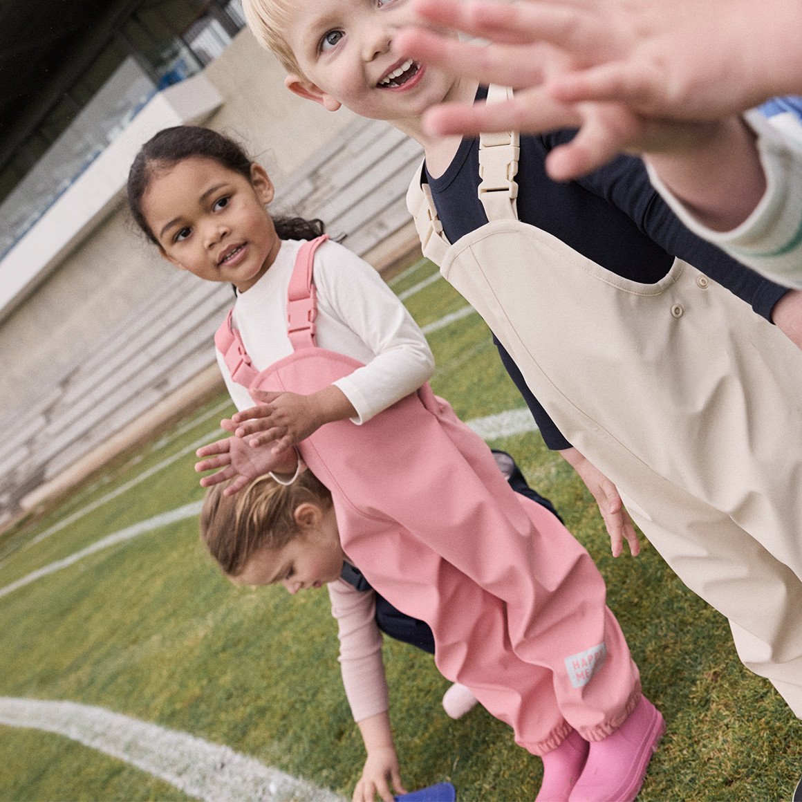 Babyregenbroek met elastische bandjes