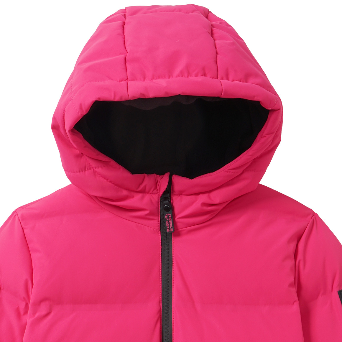 Meisjes sneeuwjas met quilting