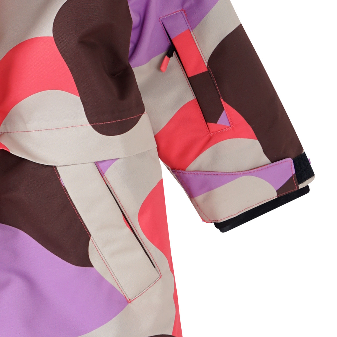 Babysneeuwoverall met all-overmotief