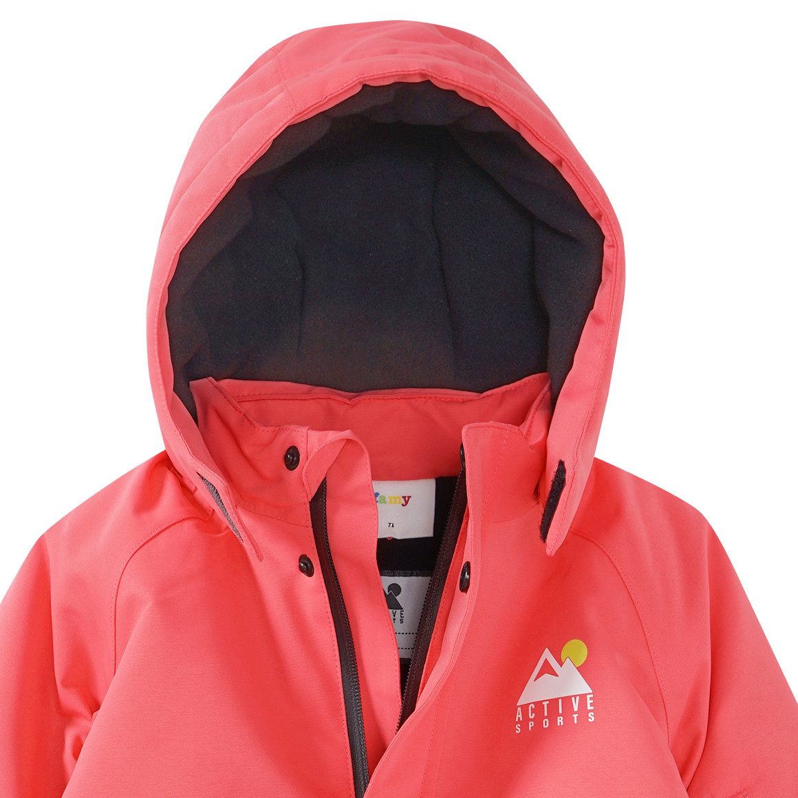 Baby sneeuw overall in effen kleuren