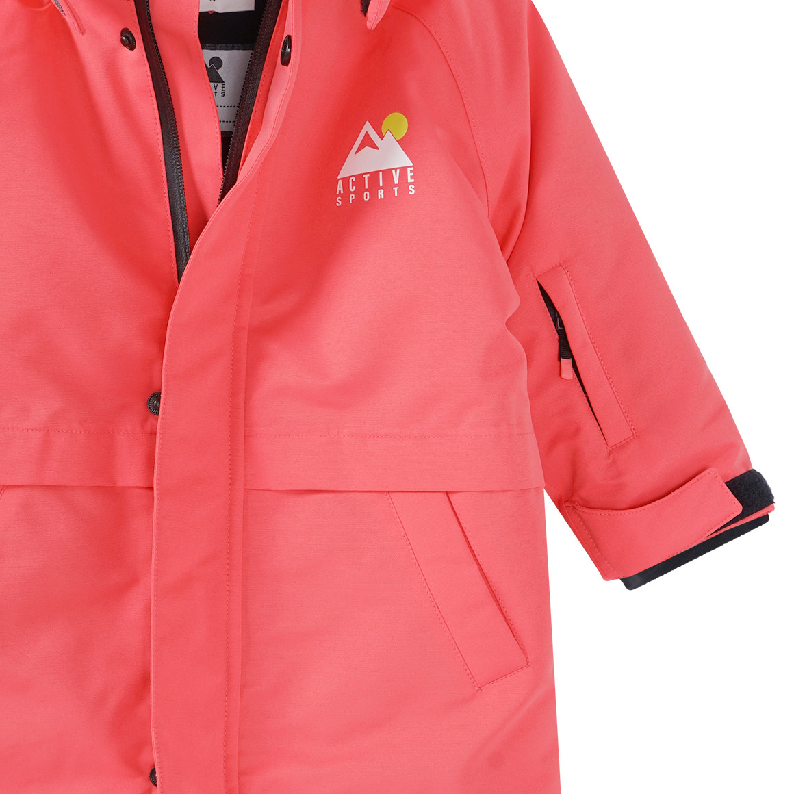 Baby sneeuw overall in effen kleuren