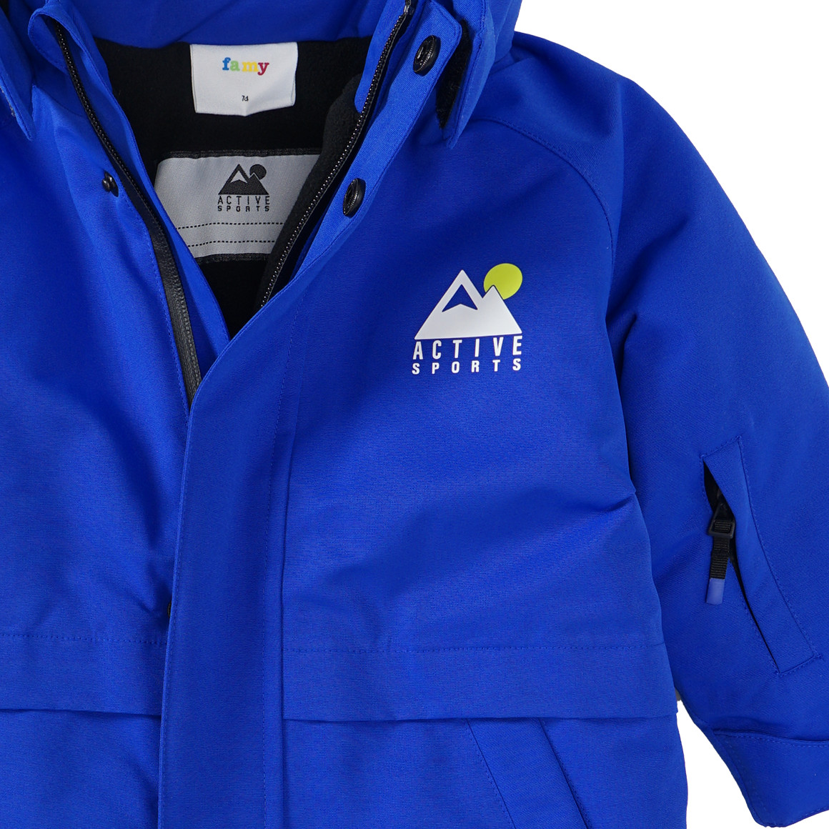 Baby sneeuw overall in effen kleuren