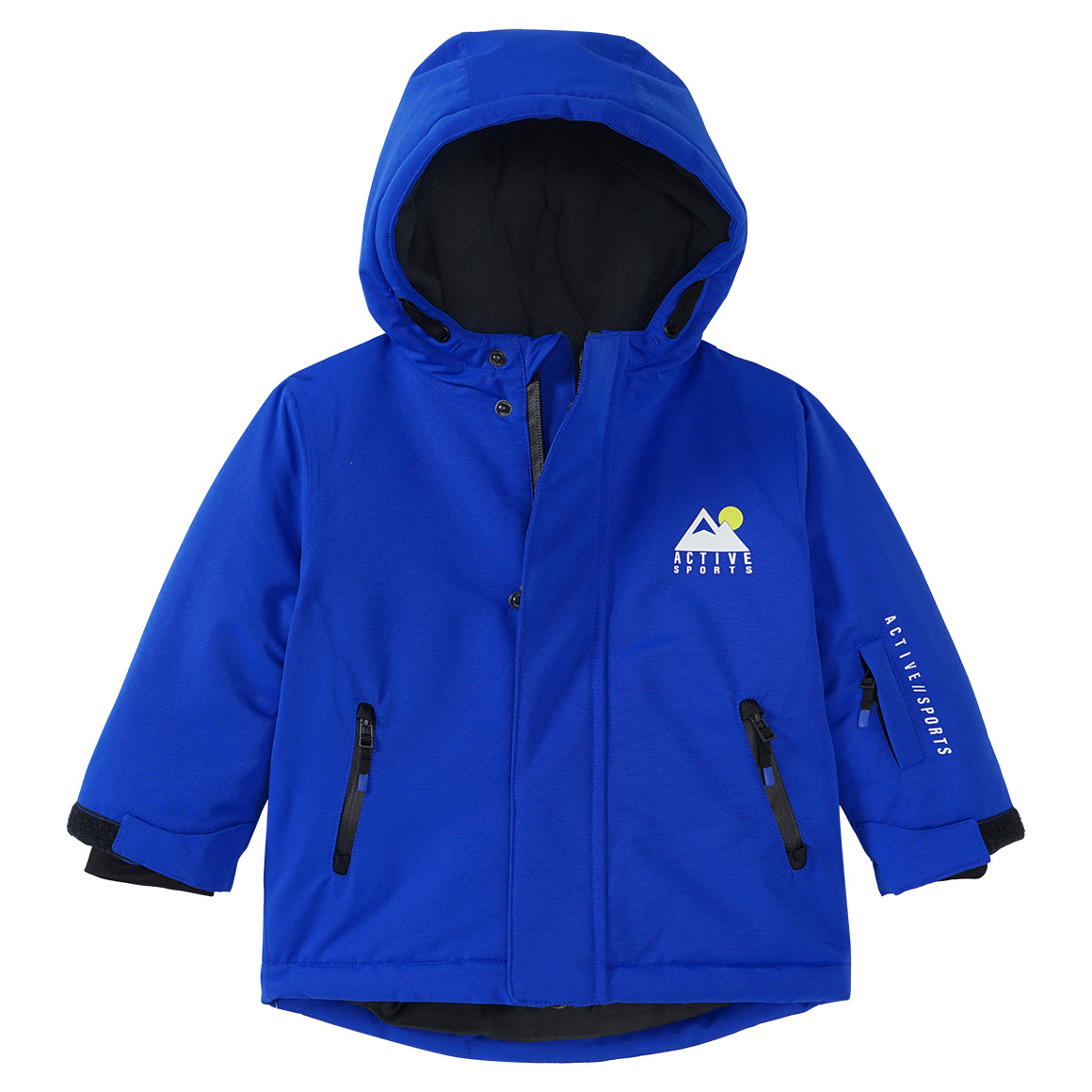 Effen baby-sneeuwjack