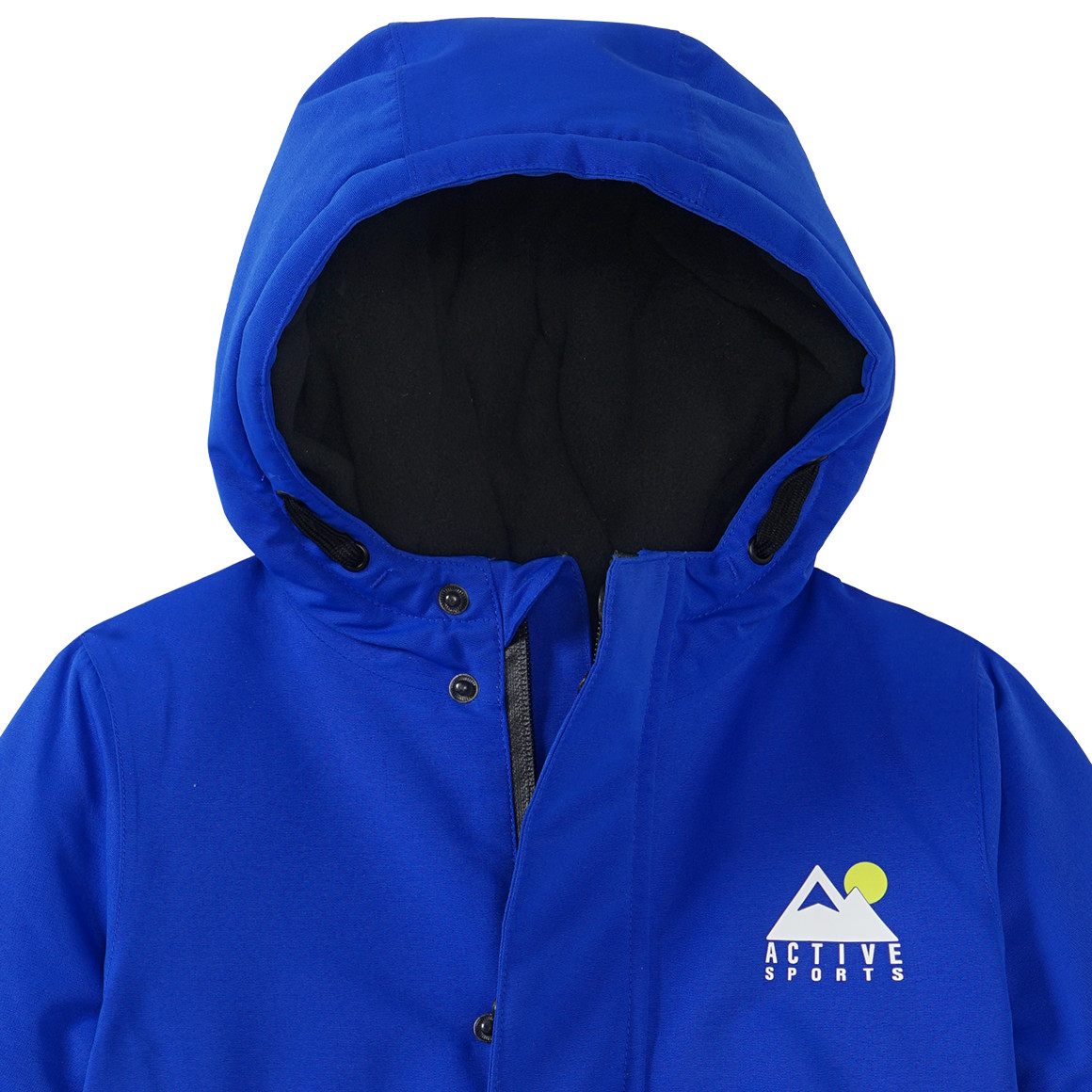 Effen baby-sneeuwjack