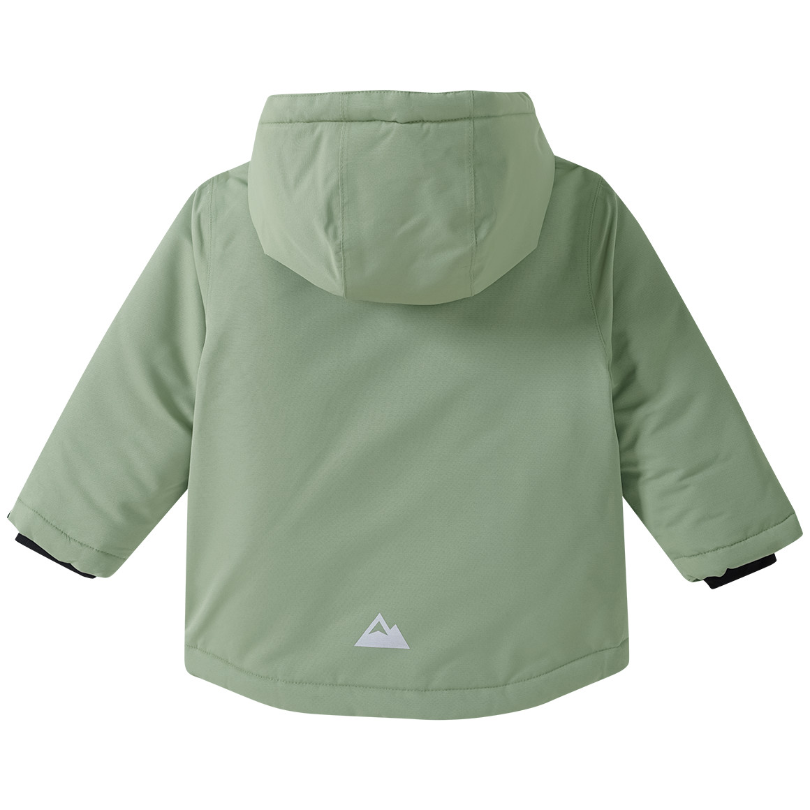 Effen baby-sneeuwjack