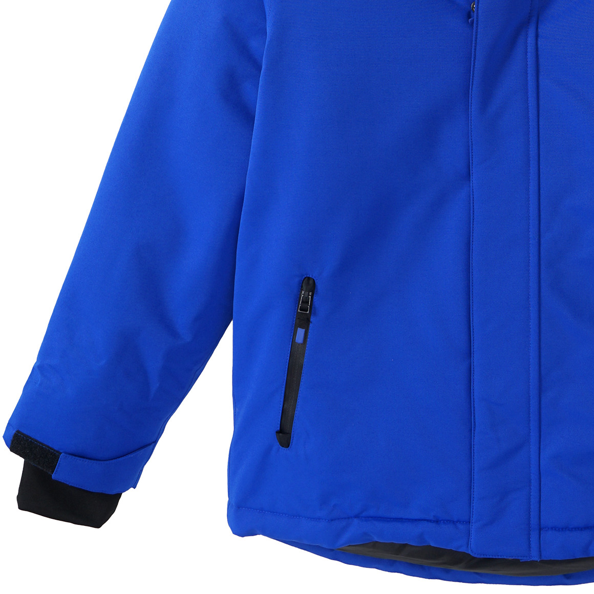 Effen gekleurd kinder sneeuwjack