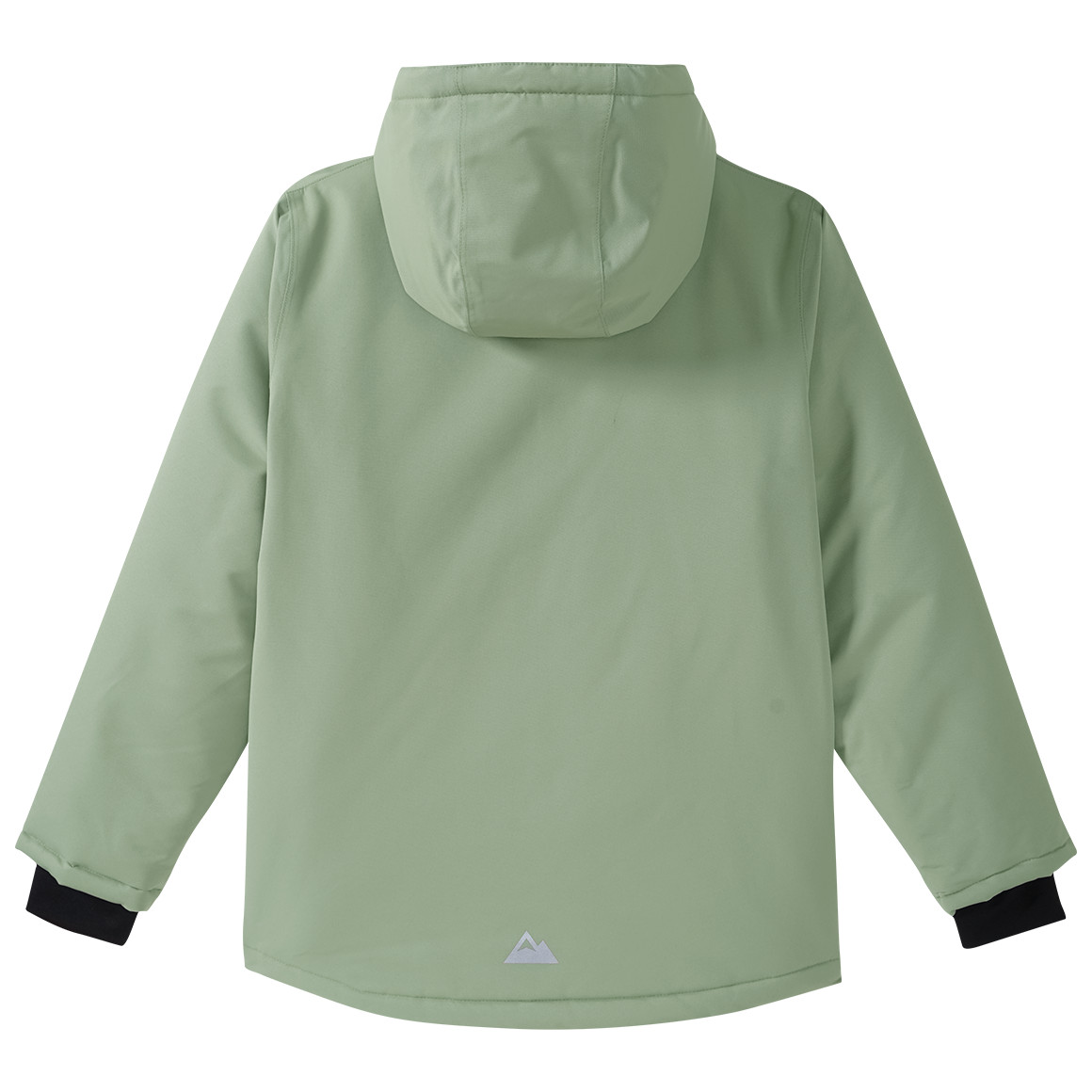 Effen gekleurd kinder sneeuwjack