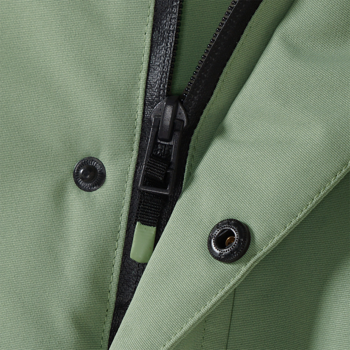 Effen gekleurd kinder sneeuwjack