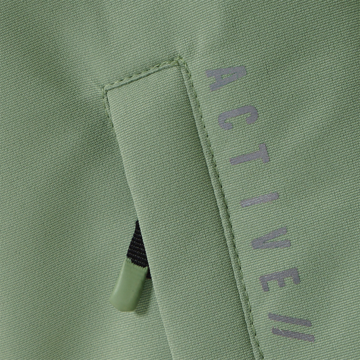 Effen gekleurd kinder sneeuwjack