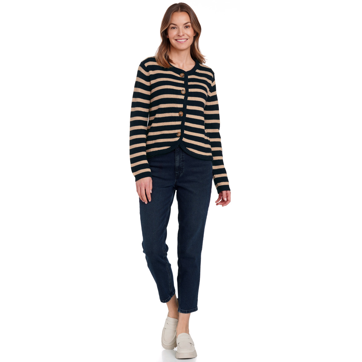Damen Strickjacke mit Woll-Anteil