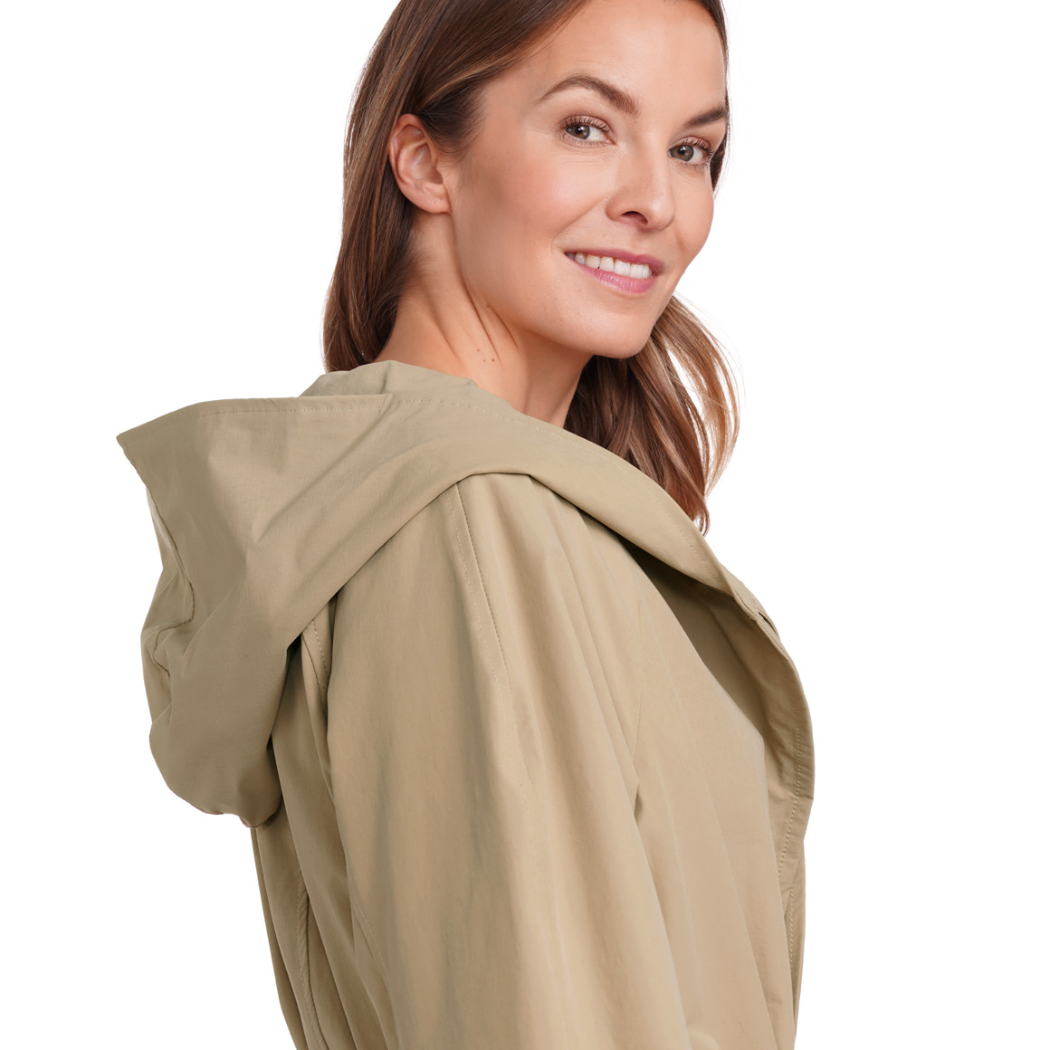 Damen Trenchcoat mit Bindegürtel