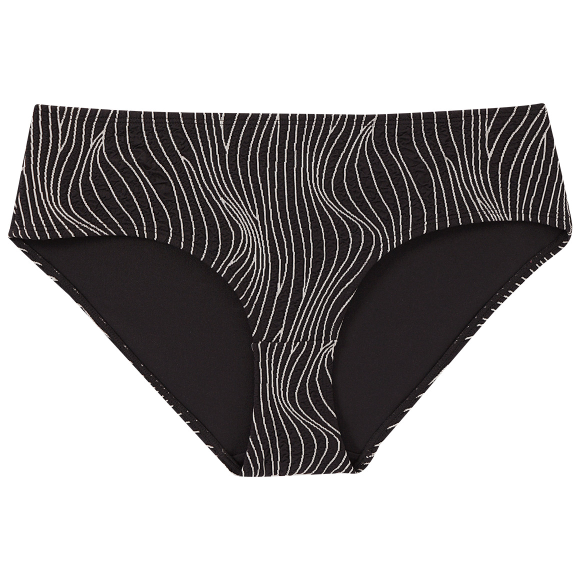 Damen Bikinipanty mit Wellenmuster