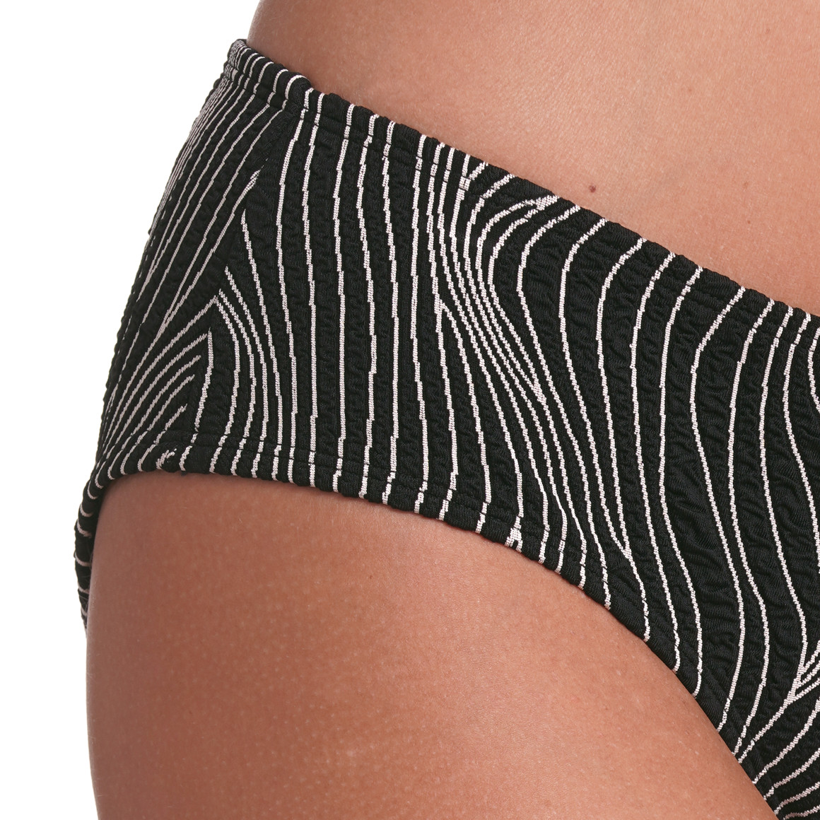 Damen Bikinipanty mit Wellenmuster