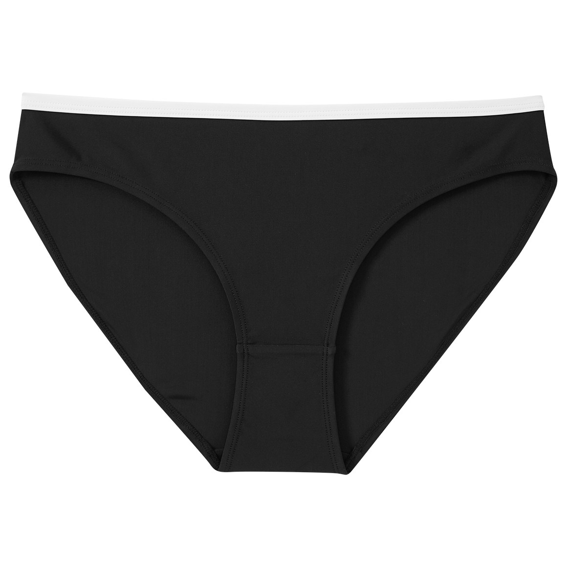 Damen Bikinislip mit Kontrastpaspel