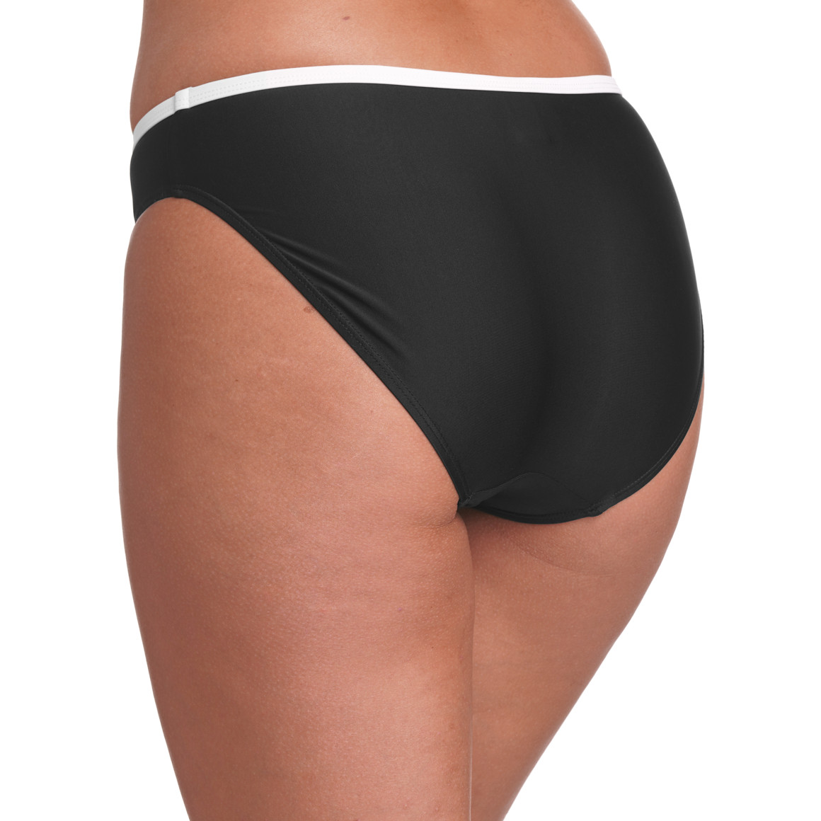 Damen Bikinislip mit Kontrastpaspel