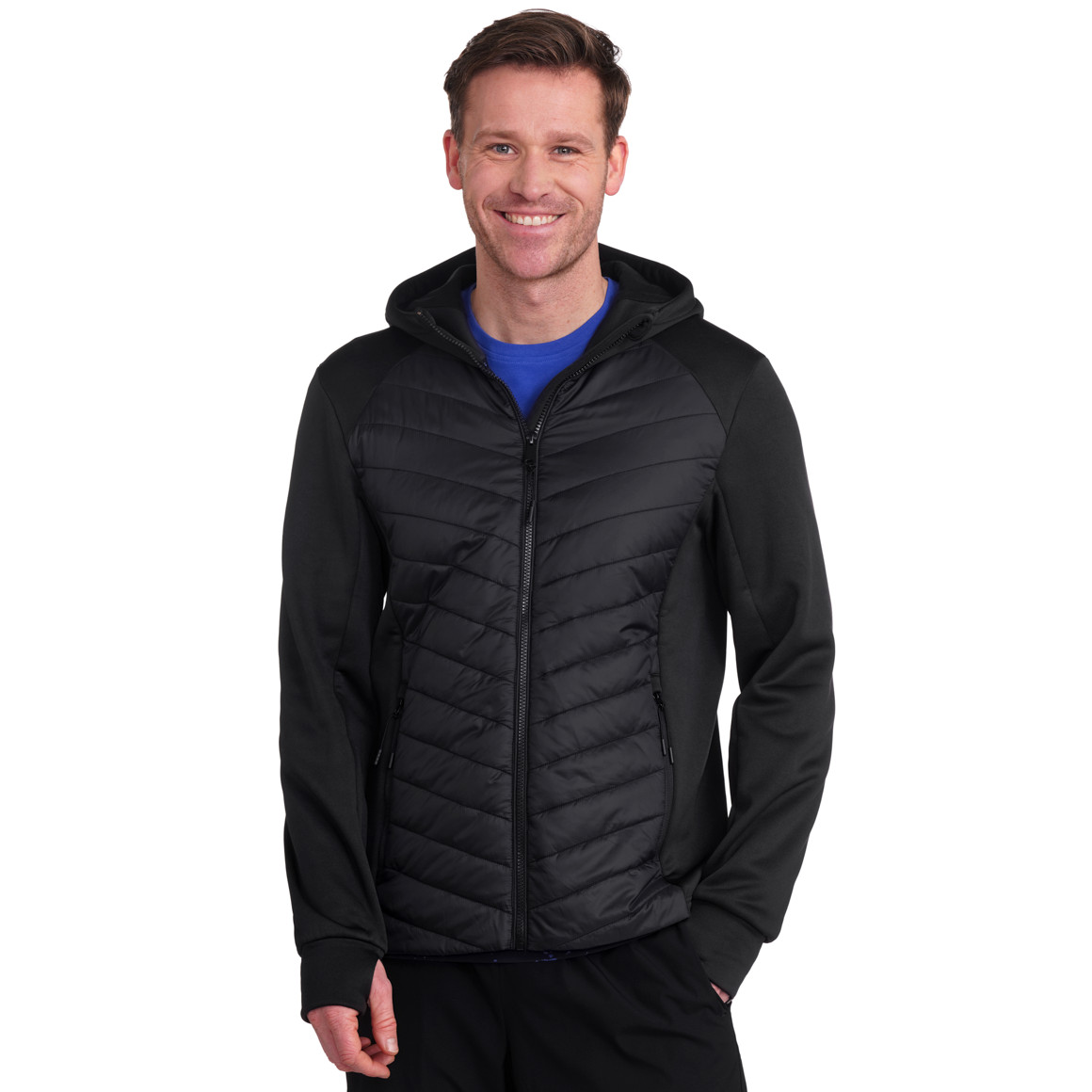 Herren Sport-Jacke mit Fleece-Innenseite