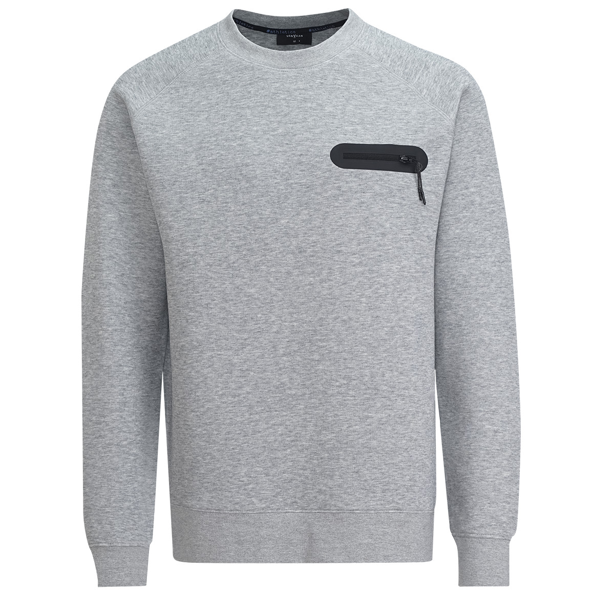 Herren Sweatshirt mit Zippertasche