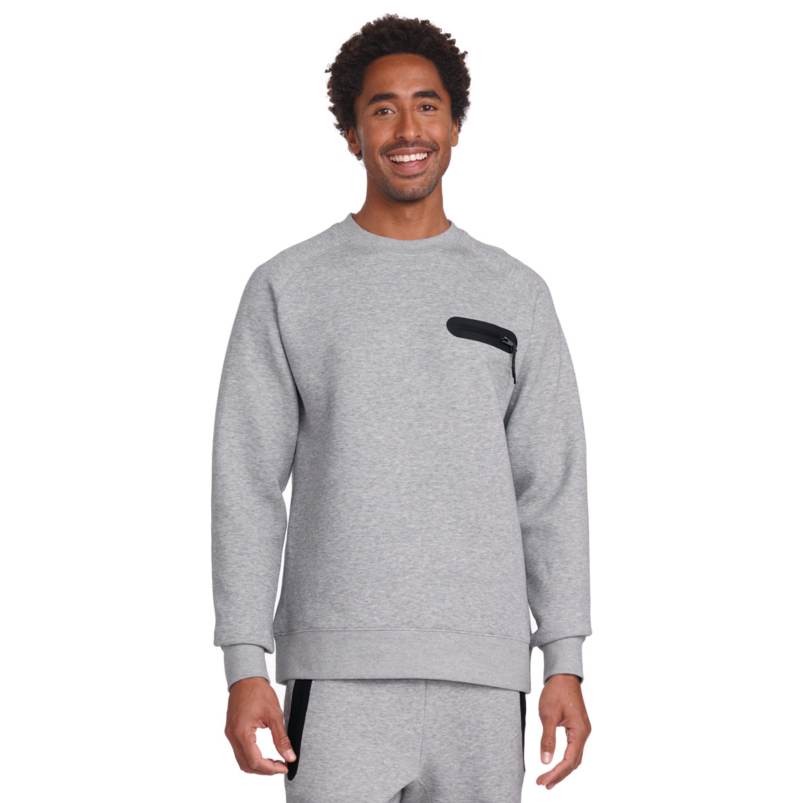 Herren Sweatshirt mit Zippertasche