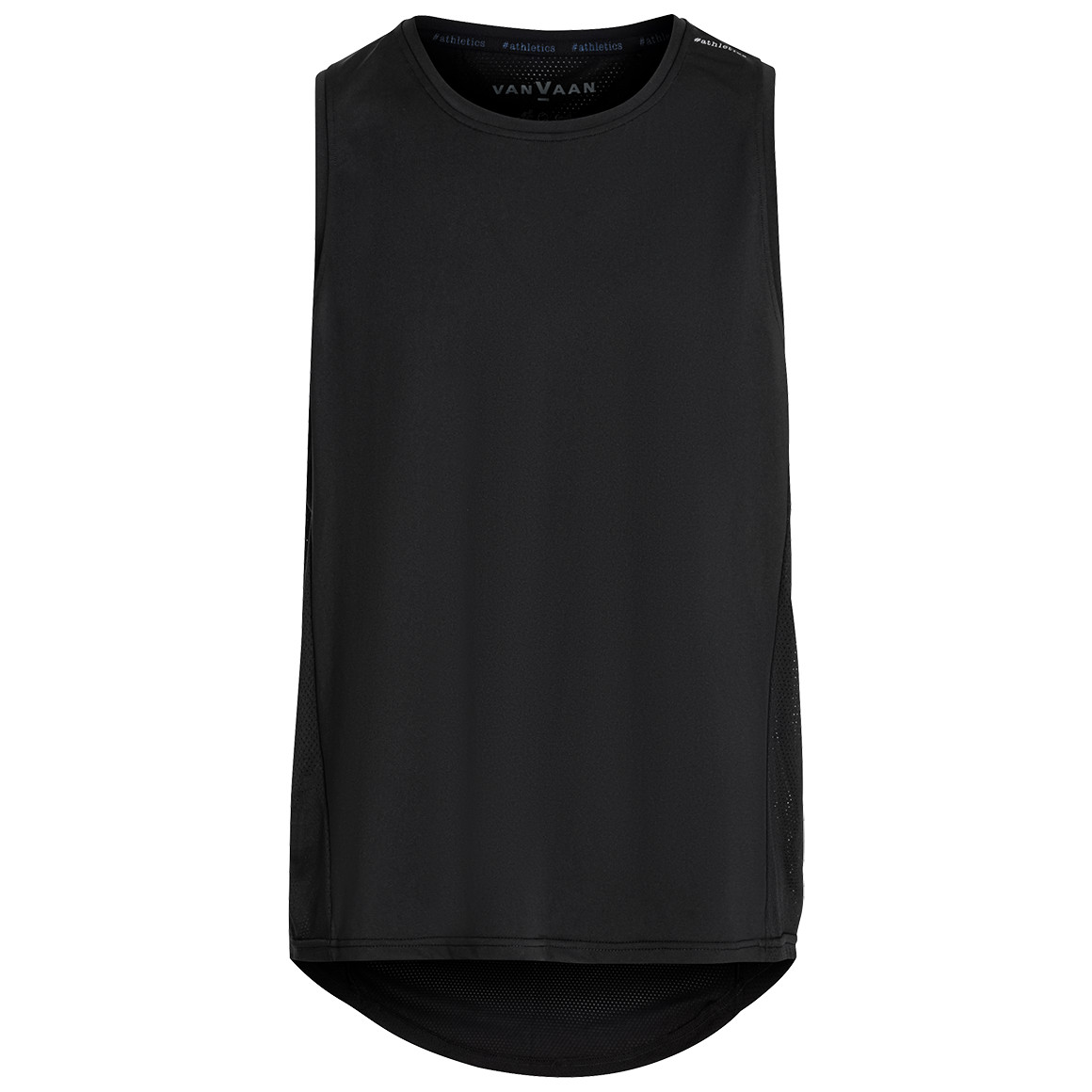 Heren sporttanktop met mesh inzetstukken