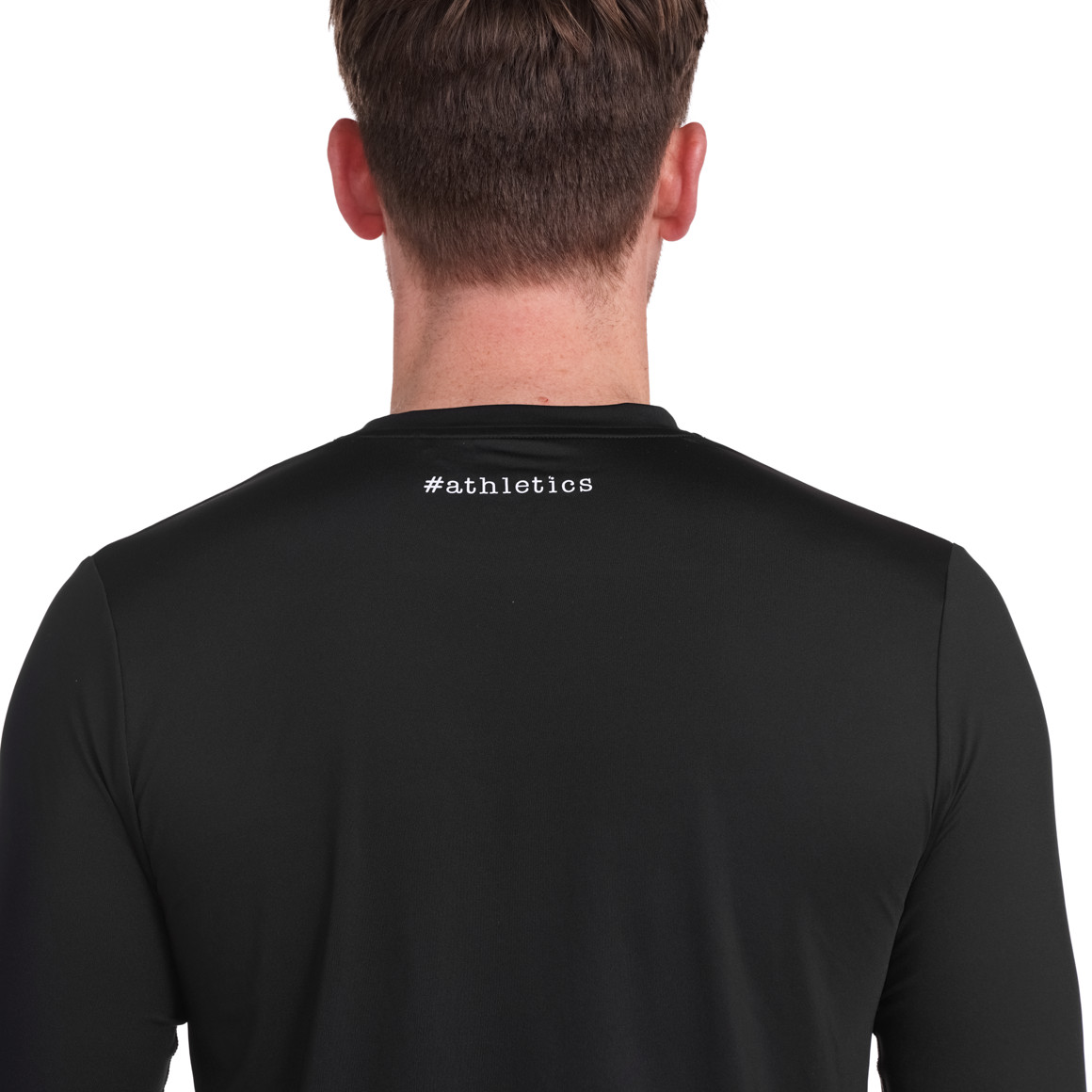 Herren Sport-Langarmshirt im Basic-Look