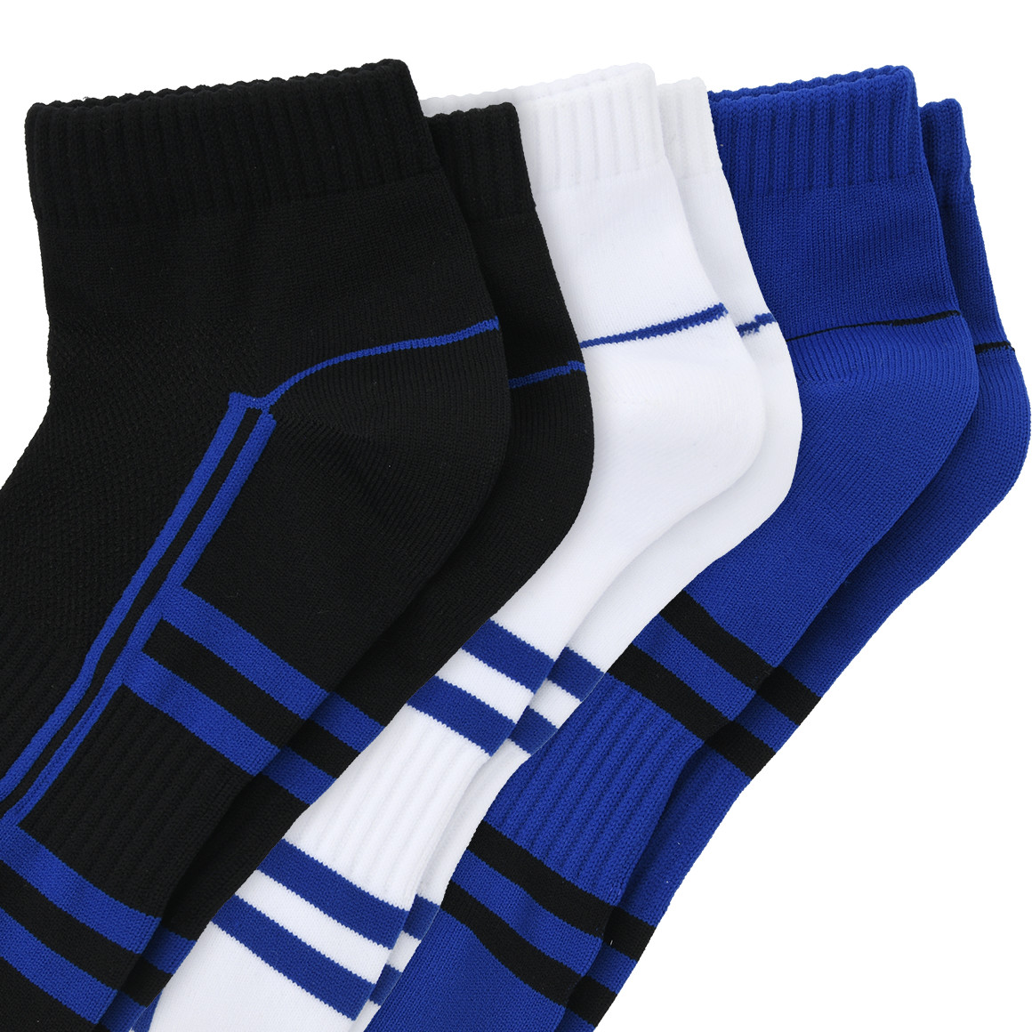 3 Paar Herren Sport-Sneaker-Socken im Set