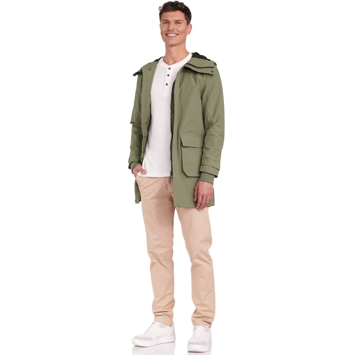 Herren Parka in wasserabweisender Qualität