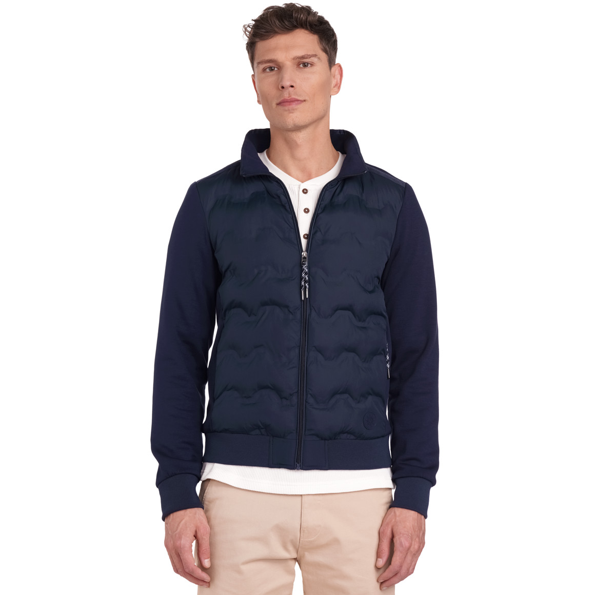 Herren Jacke mit gesteppter Front