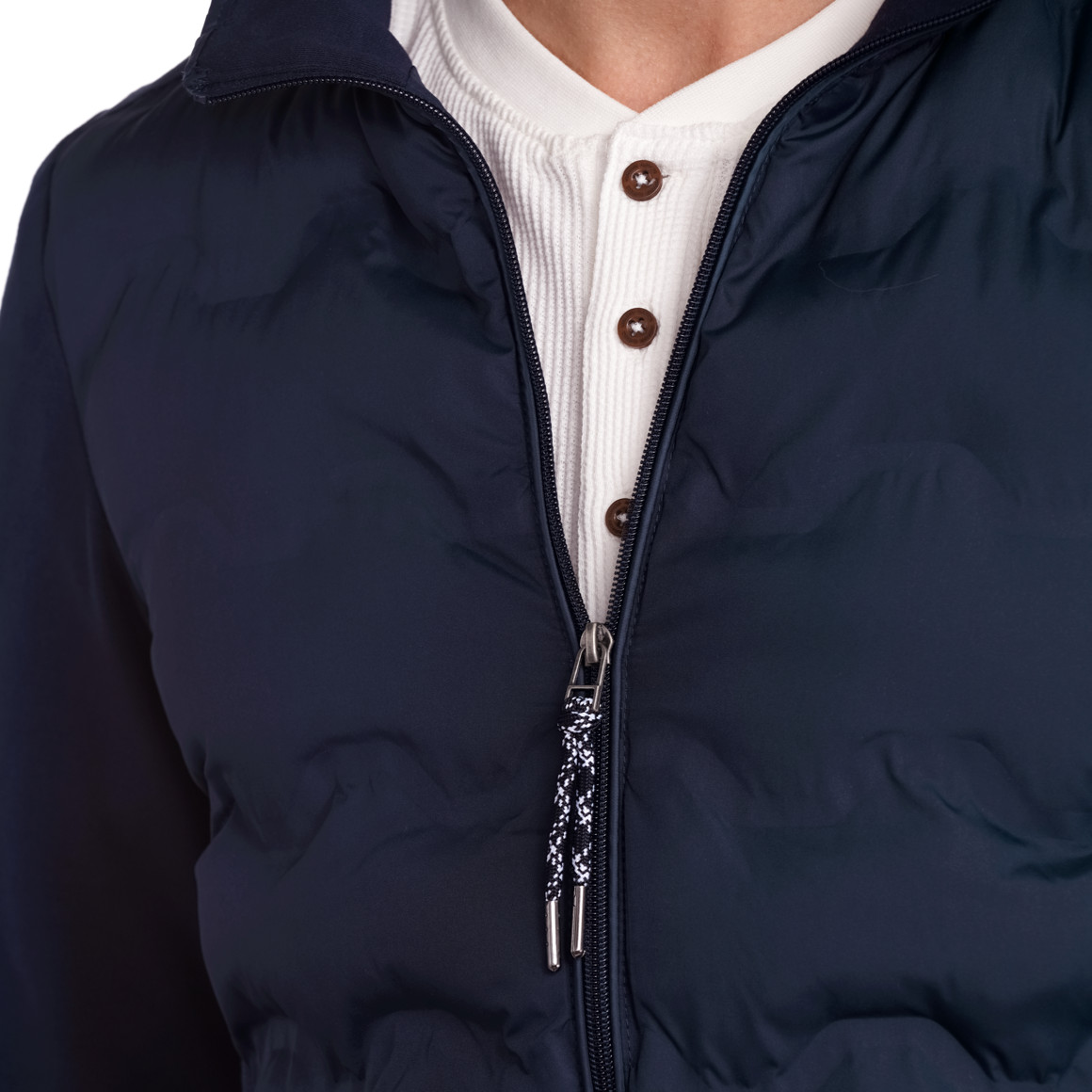 Herren Jacke mit gesteppter Front