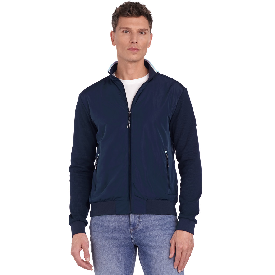 Herren Blouson in Unifarben