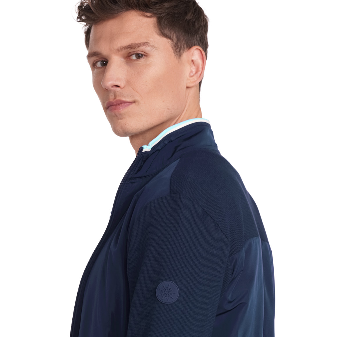 Herren Blouson in Unifarben