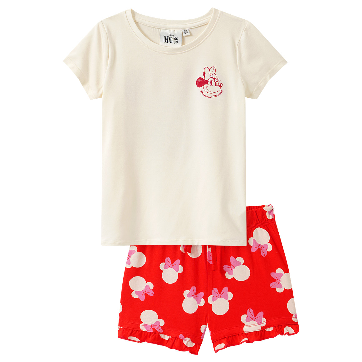 Minnie Maus Shorty mit Print