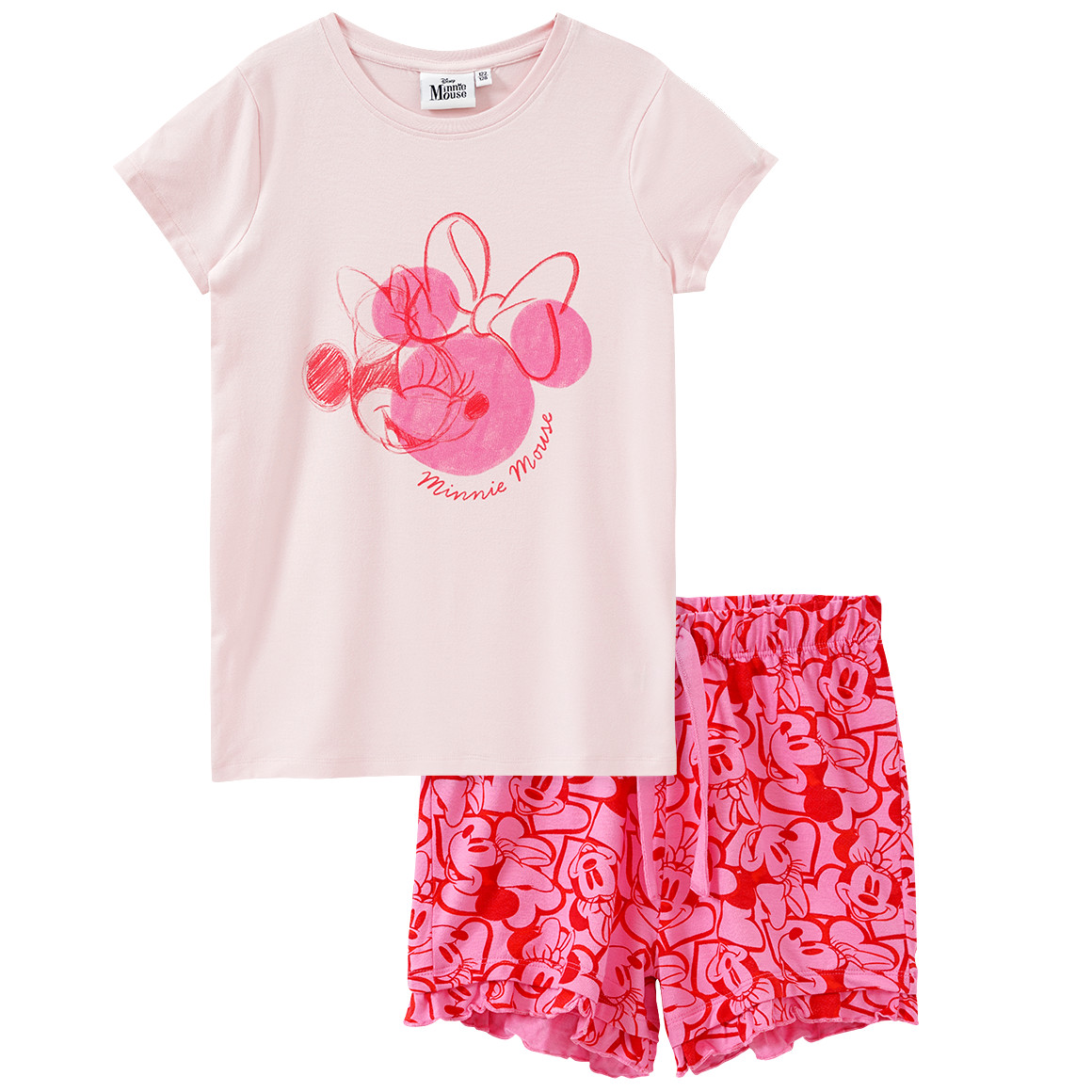 Minnie Maus Shorty mit Print