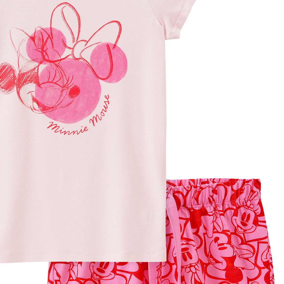Minnie Maus Shorty mit Print