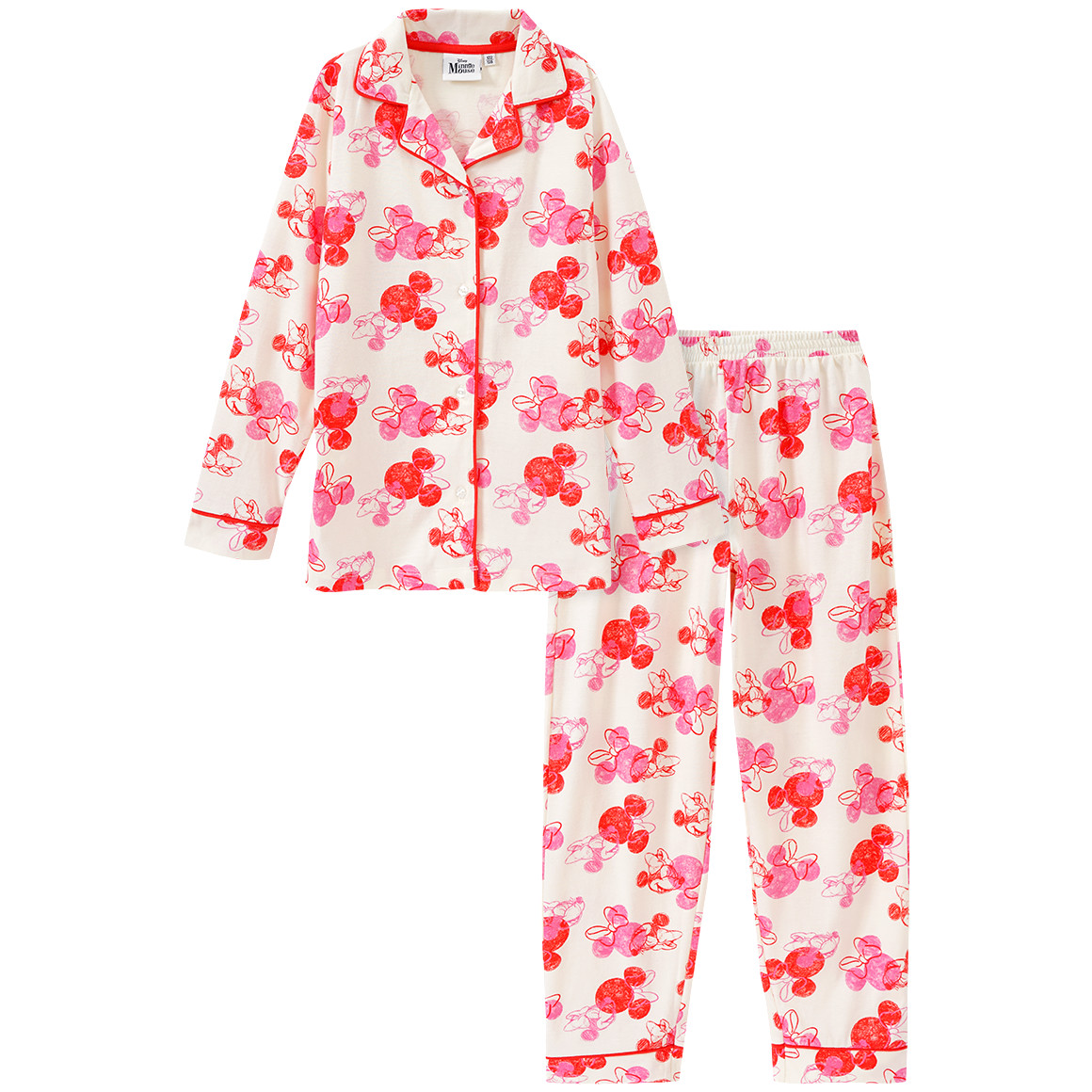 Minnie Maus Schlafanzug mit Allover-Print