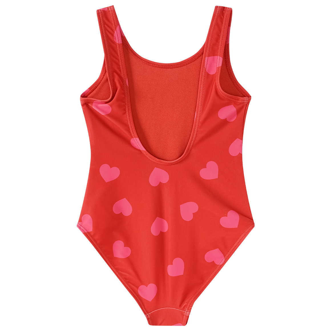 Mädchen Badeanzug mit Herz-Allover