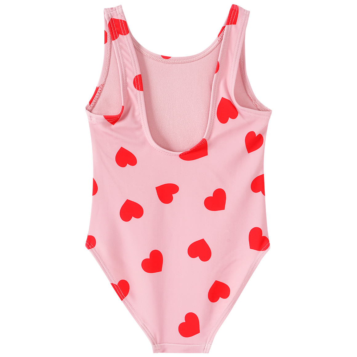 Mädchen Badeanzug mit Herz-Allover