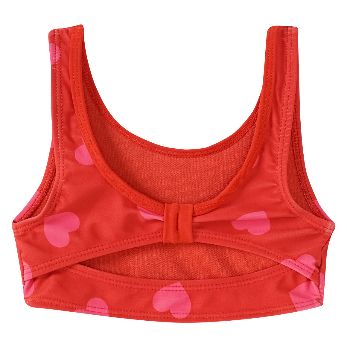 Mädchen Bikini mit Herz-Allover