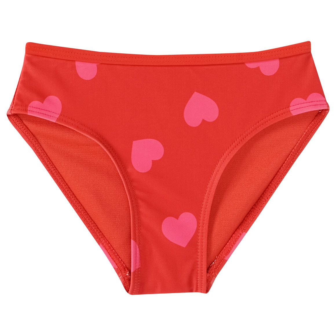 Mädchen Bikini mit Herz-Allover
