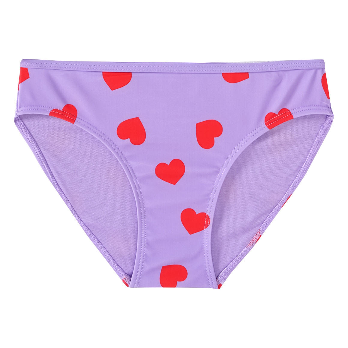 Mädchen Bikini mit Herz-Allover