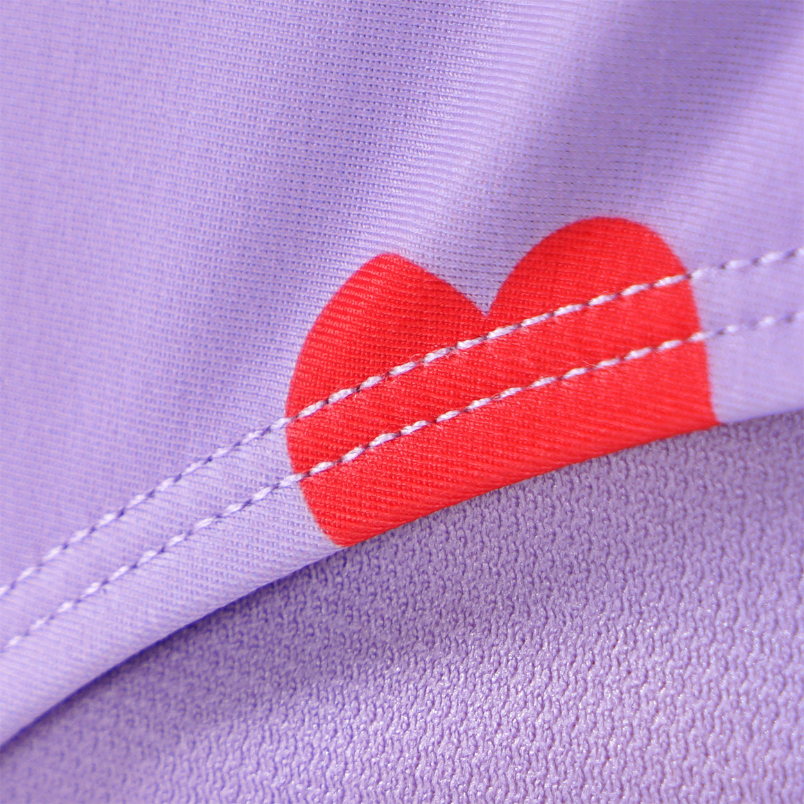 Mädchen Bikini mit Herz-Allover