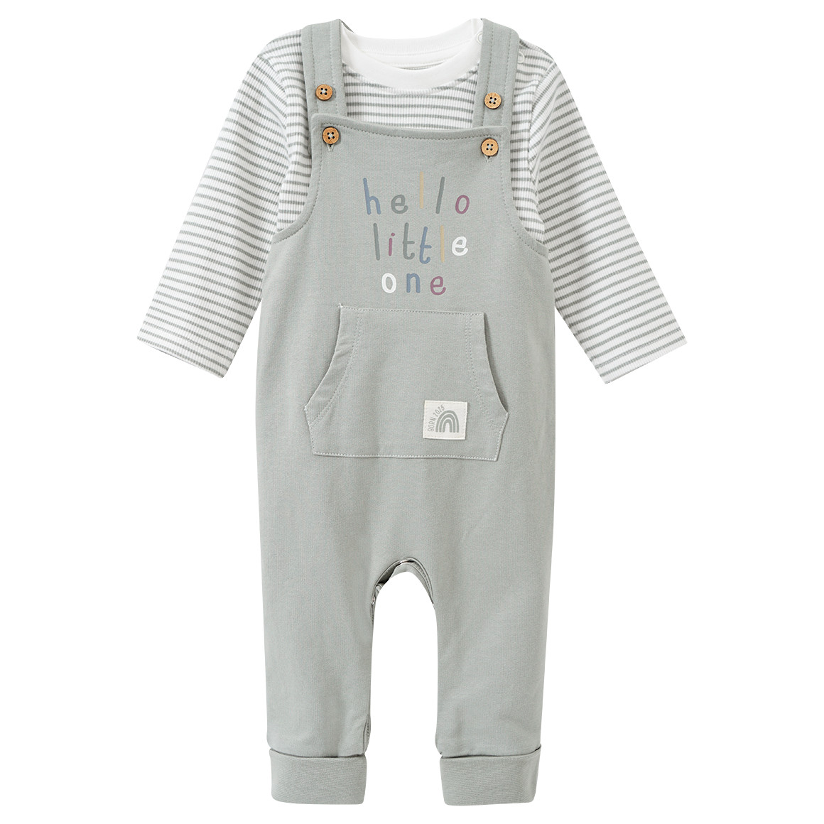 Newborn Strampler und Langarmshirt Born 2025