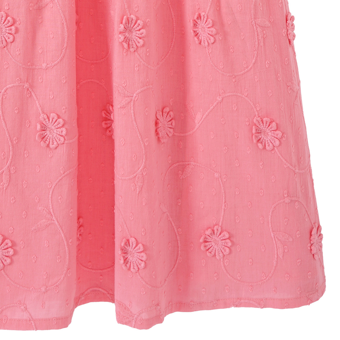 Mädchen Kleid Mit Blumen-Spitze & Weißem Kragen – Rock-Kleid, Größe 98-146, Für Festliche Anlässe