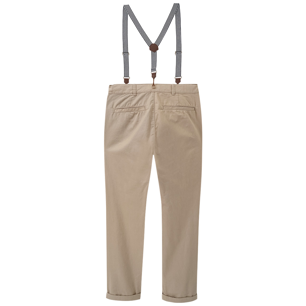 Jungen Chinohose mit Hosenträgern