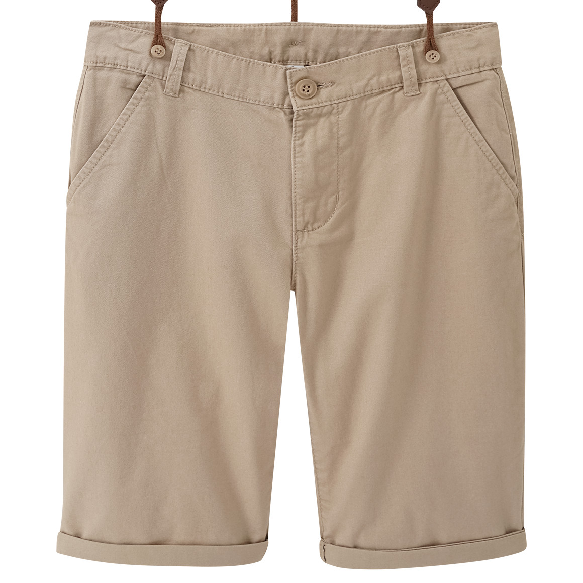 Jungen Chinoshorts mit Hosenträgern