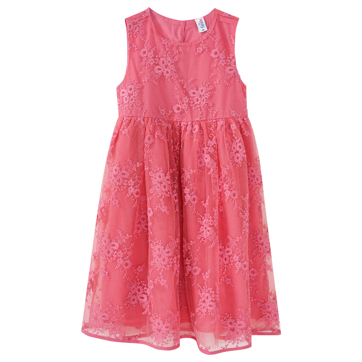 Mädchen Kleid mit Stickereien