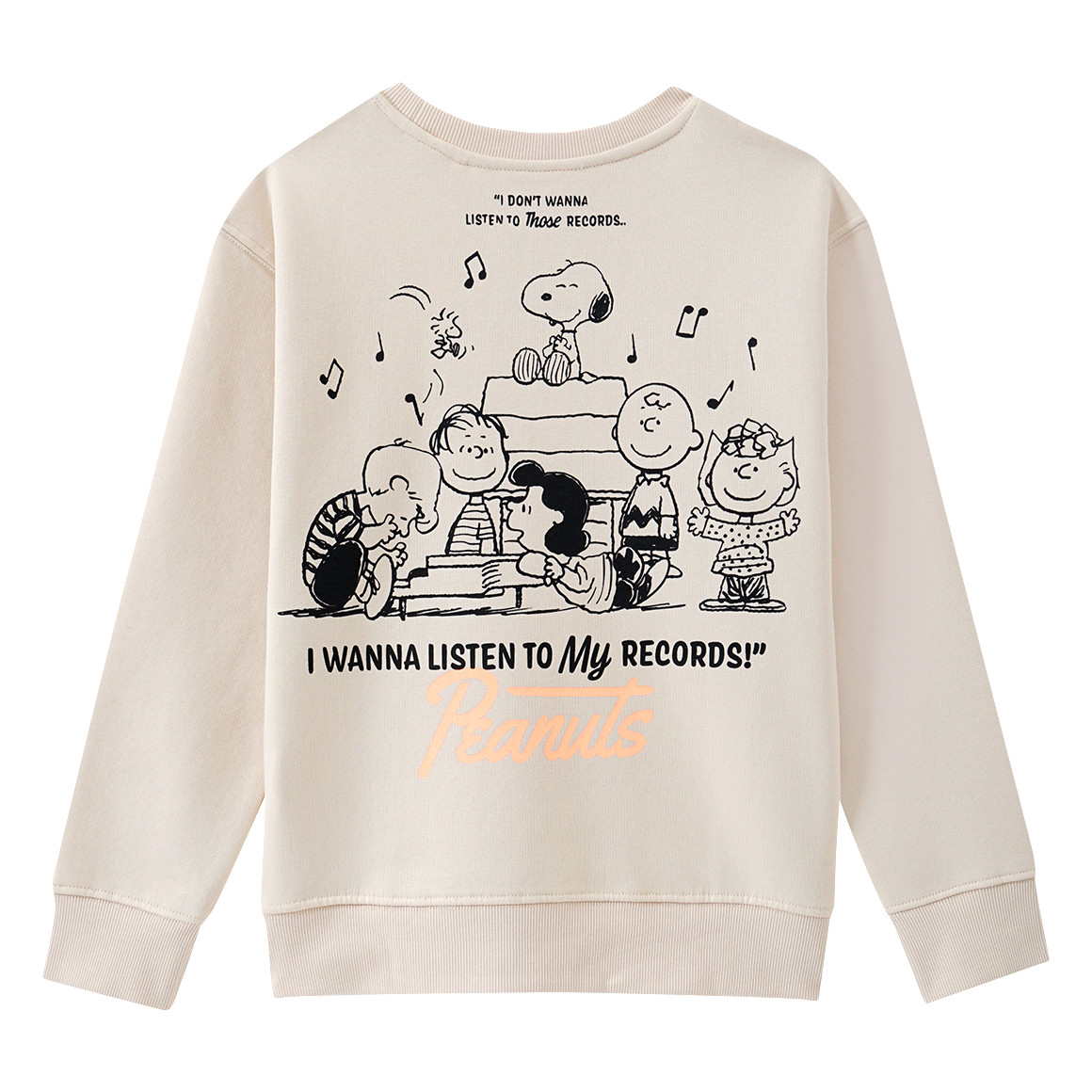 Peanuts Sweatshirt mit Rückenprint