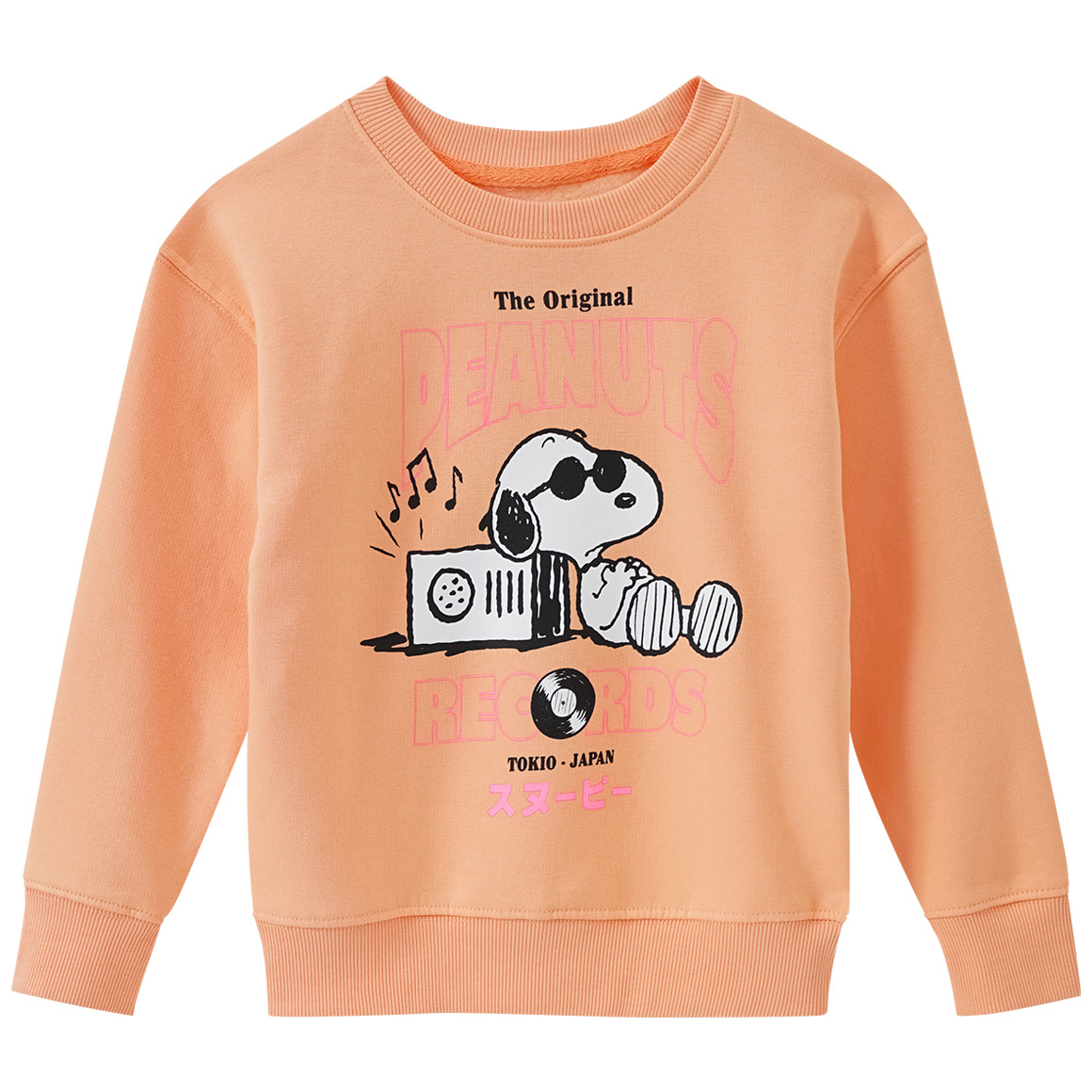 Peanuts Sweatshirt mit Brust-Print