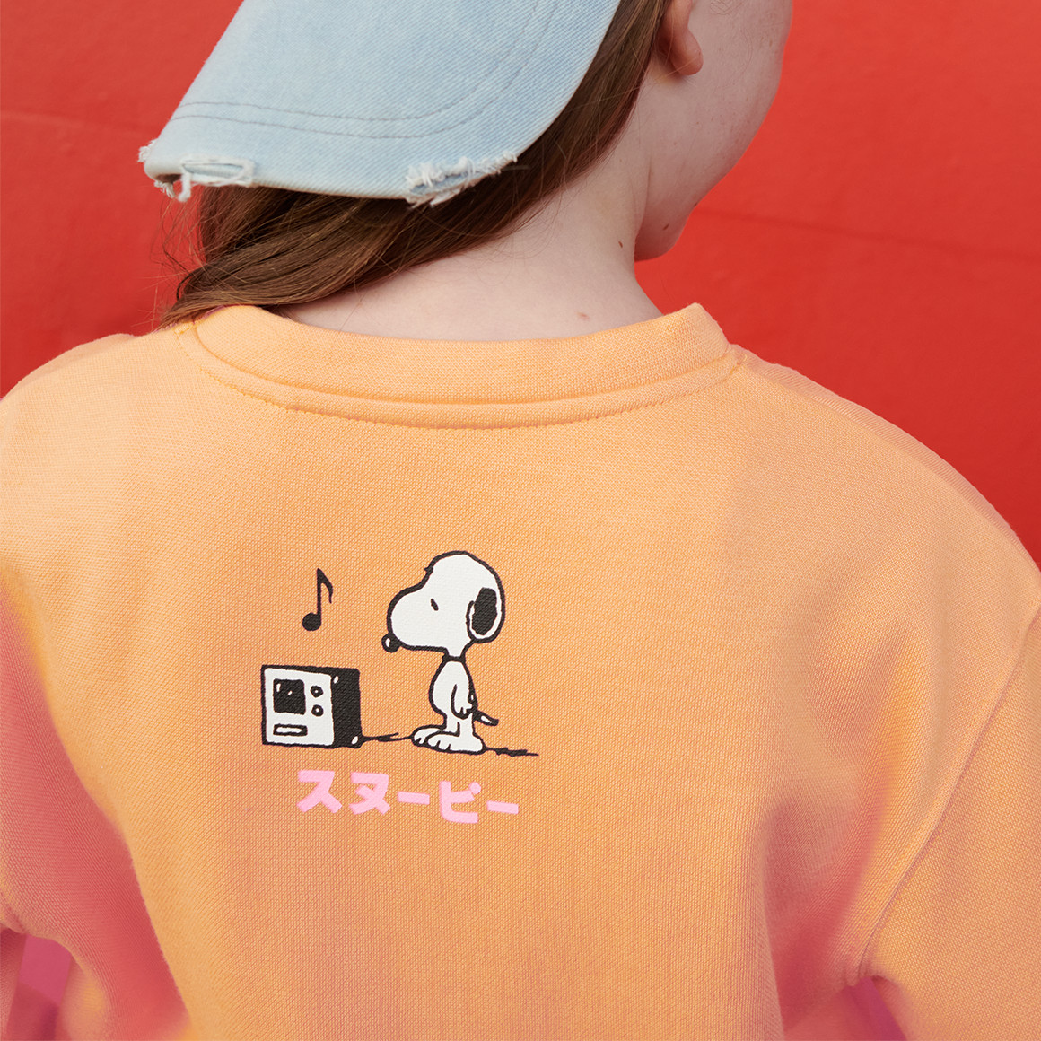 Peanuts Sweatshirt mit Brust-Print