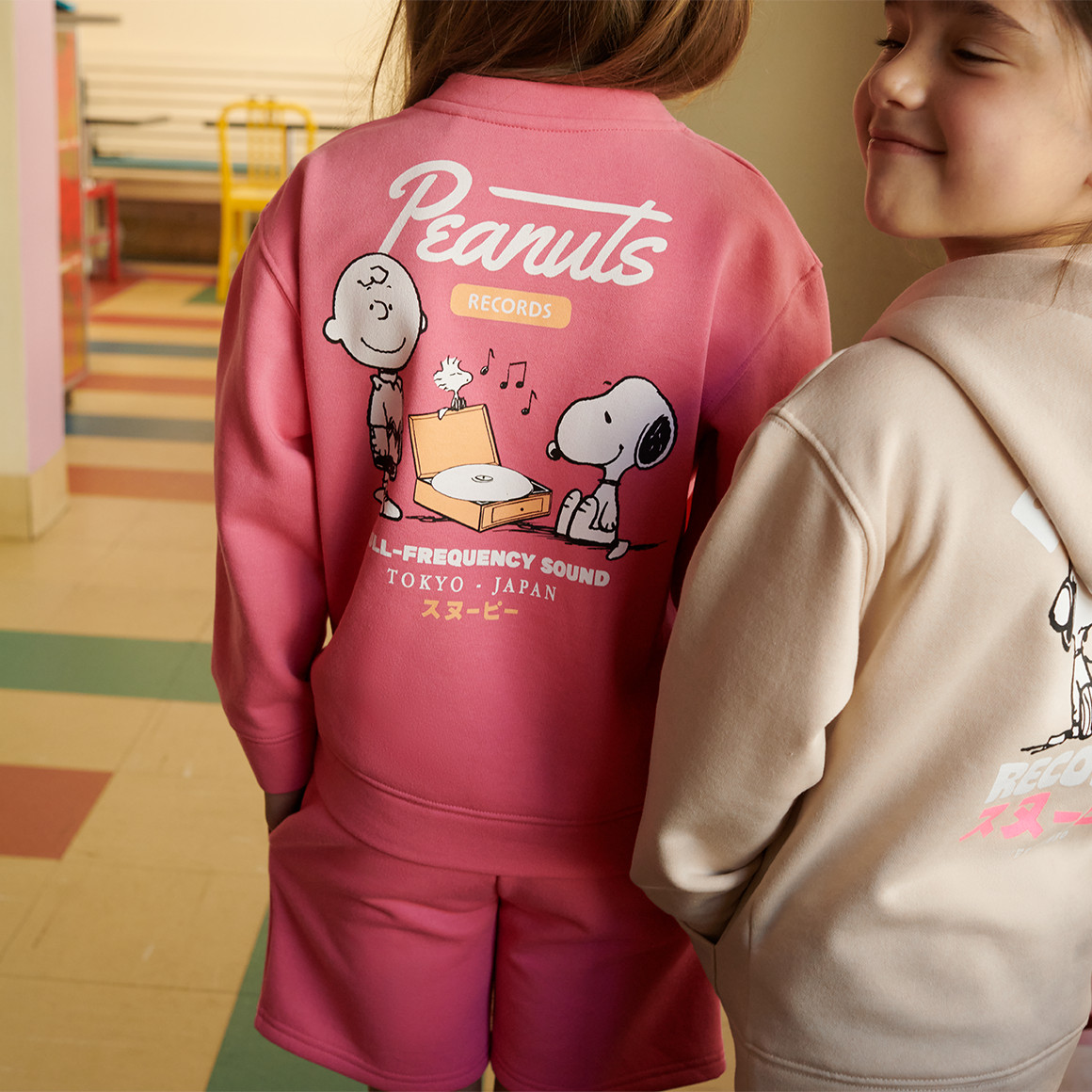 Peanuts Sweatshirt mit Rückenprint