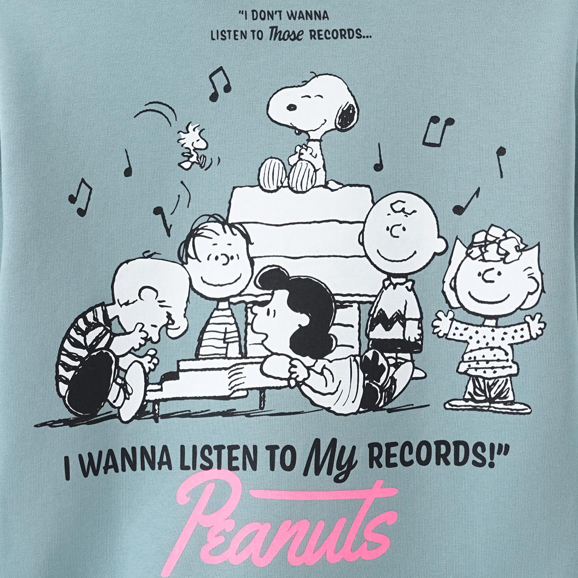 Peanuts Sweatshirt mit Rückenprint